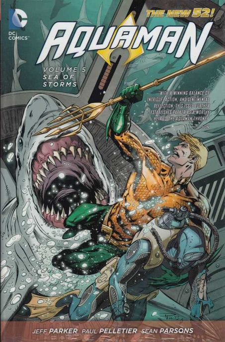 Aquaman Hardcover Volume 05 Sea Of Storms (N52)