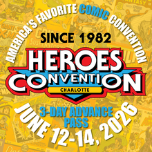 Load image into Gallery viewer, 2026 Heroes Convention :: 3-DAY ADVANCE PASS