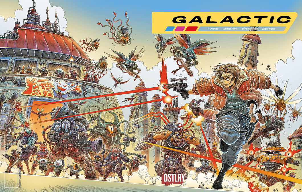 Galactic #1 Cover C James Stokoe 10 Copy Variant
