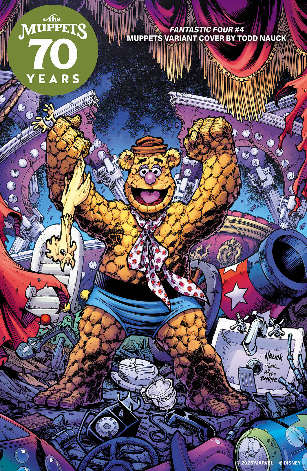 Fantastic Four #4 Todd Nauck Muppets Variant