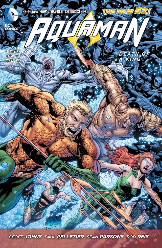 Aquaman Hardcover Volume 04 Death Of A King (N52)
