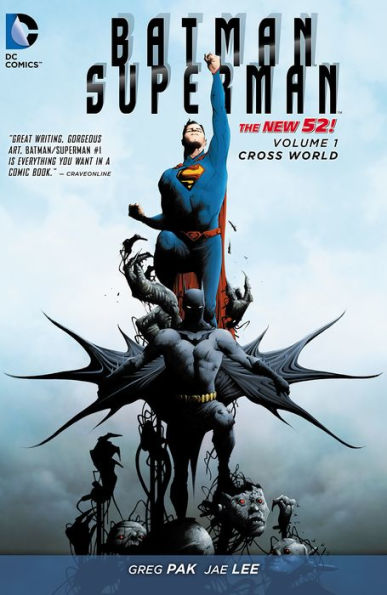 Batman Superman Hardcover Volume 01 Cross World (N52)